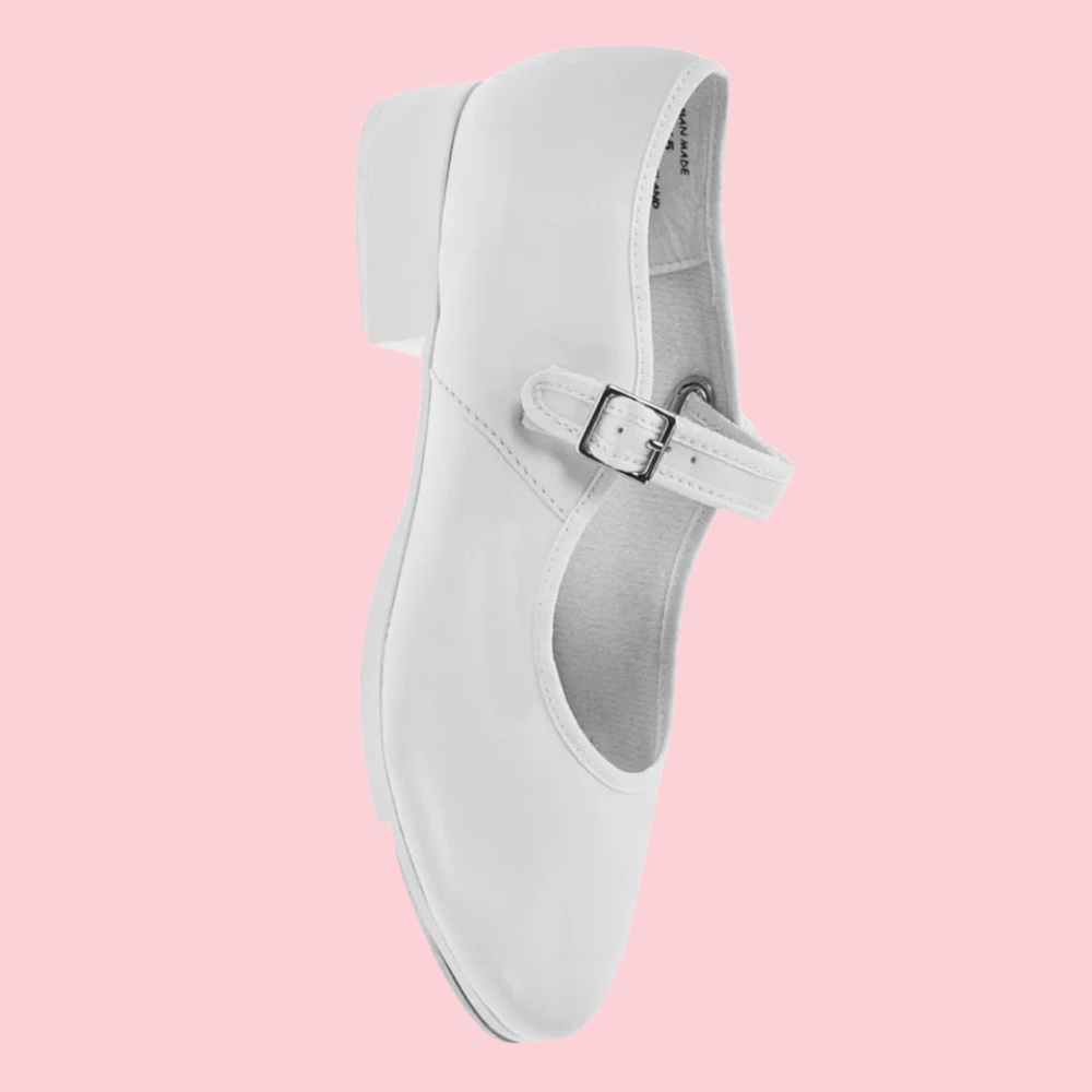 Capezio White Terra Tap Shoe