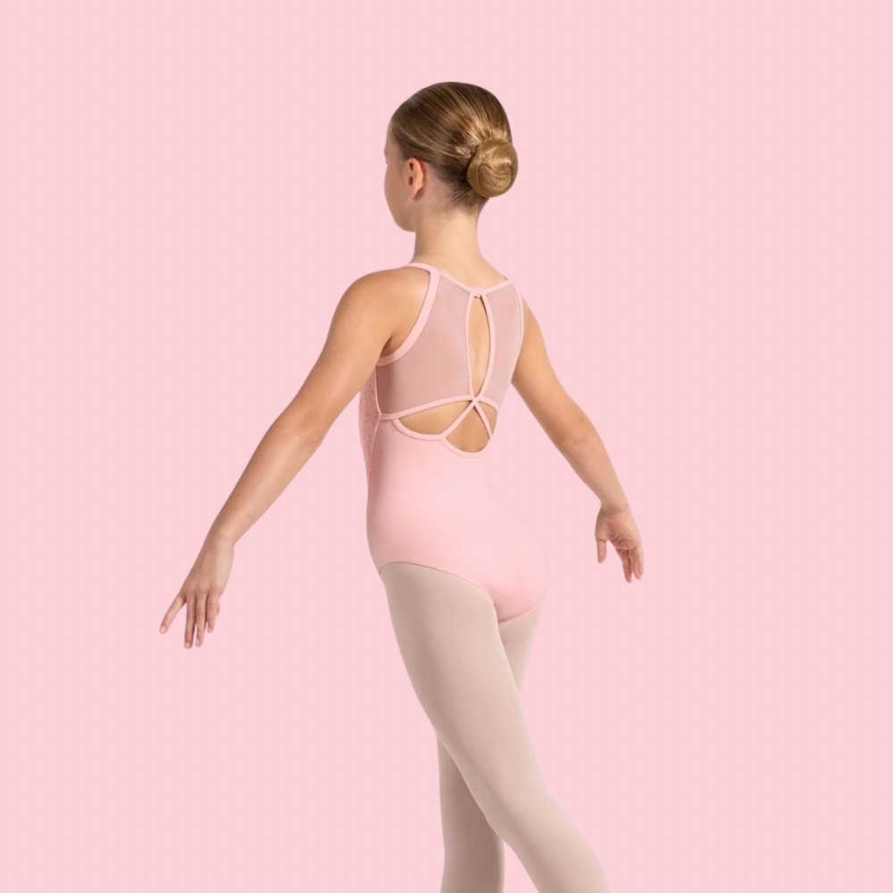 Girls Bloch Fleurs Laryisa Halterneck Leotard