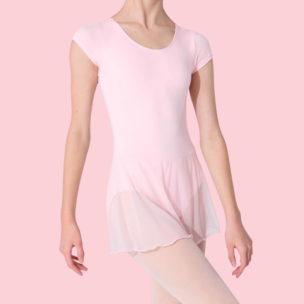 Capezio Cap Sleeve Skirted Leotard