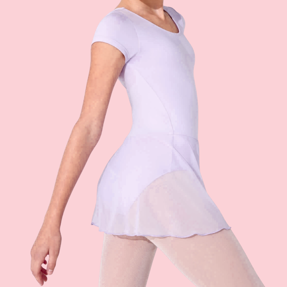 Capezio Cap Sleeve Skirted Leotard