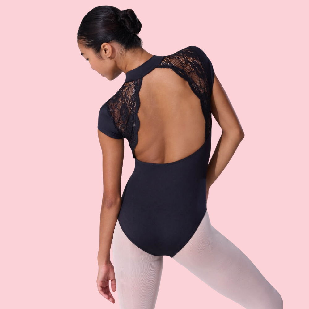 Capezio Short Sleeve Princess Seam Leotard