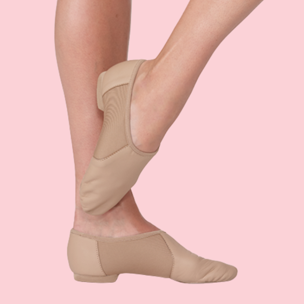 Silky AeroFlex Tan Jazz Shoe