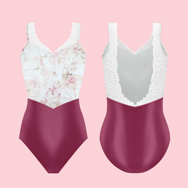 Danse De Paris Demi Moulin Blush Rose Leotard