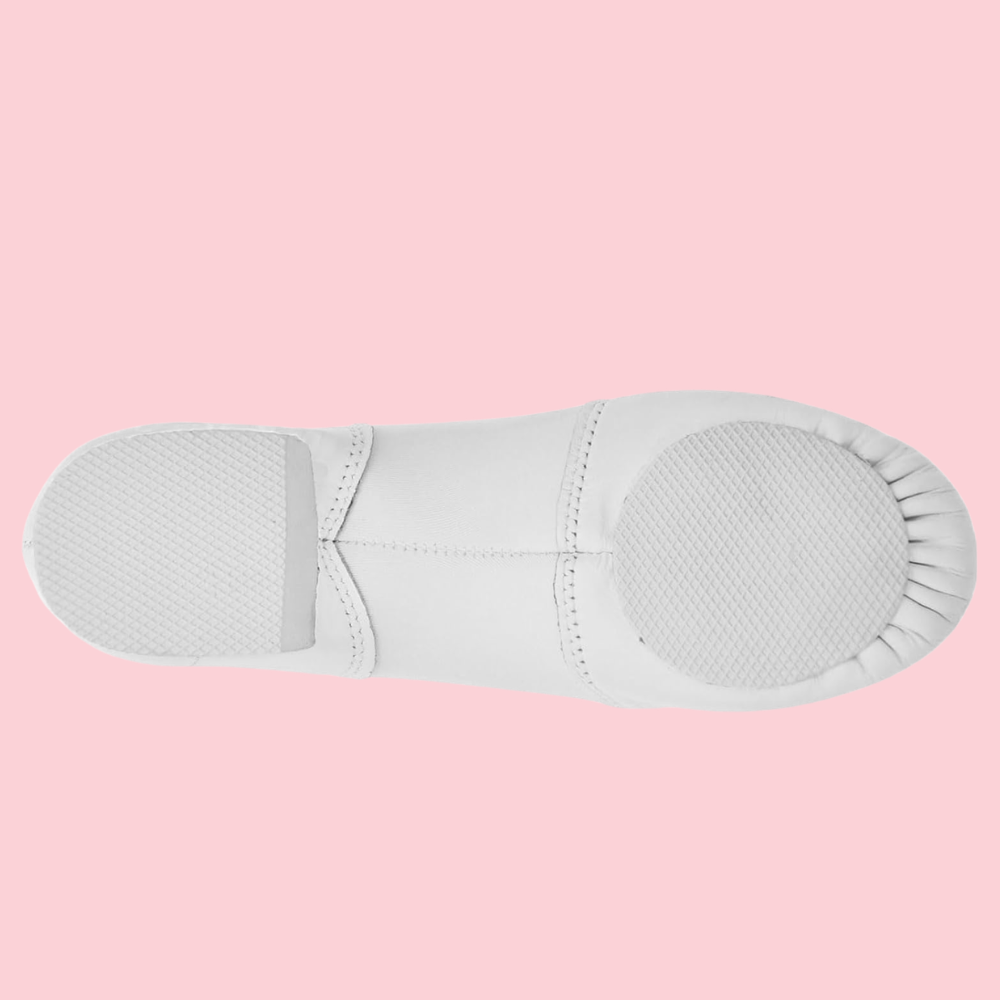 Starlite White Slip On Jazz Shoe