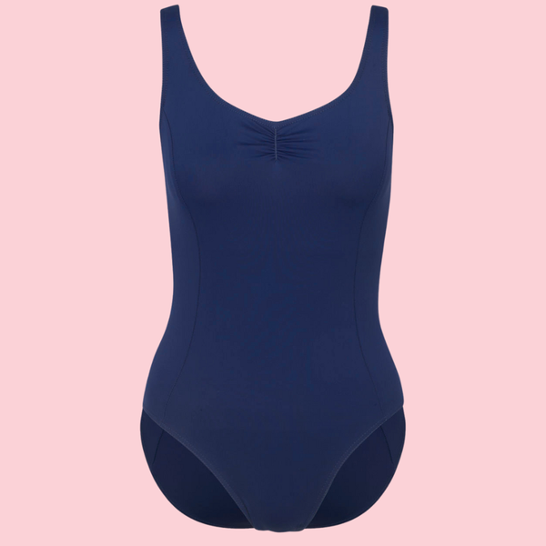 NEW Freed ‘RAD’ Laurel Navy Princess Seam Leotard