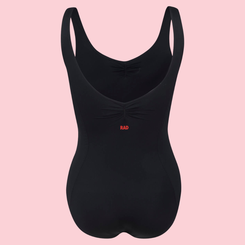 NEW Freed ‘RAD’ Laurel Black Princess Seam Leotard