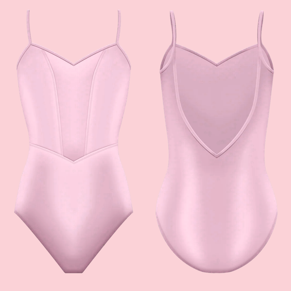 Danse De Paris Nikita Pearl Pink Leotard