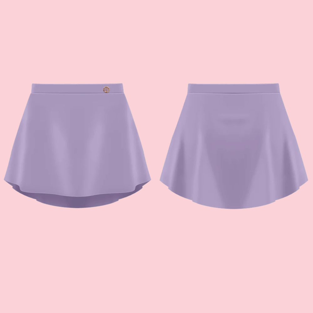Danse De Paris Mauve Mist Belle Skirt