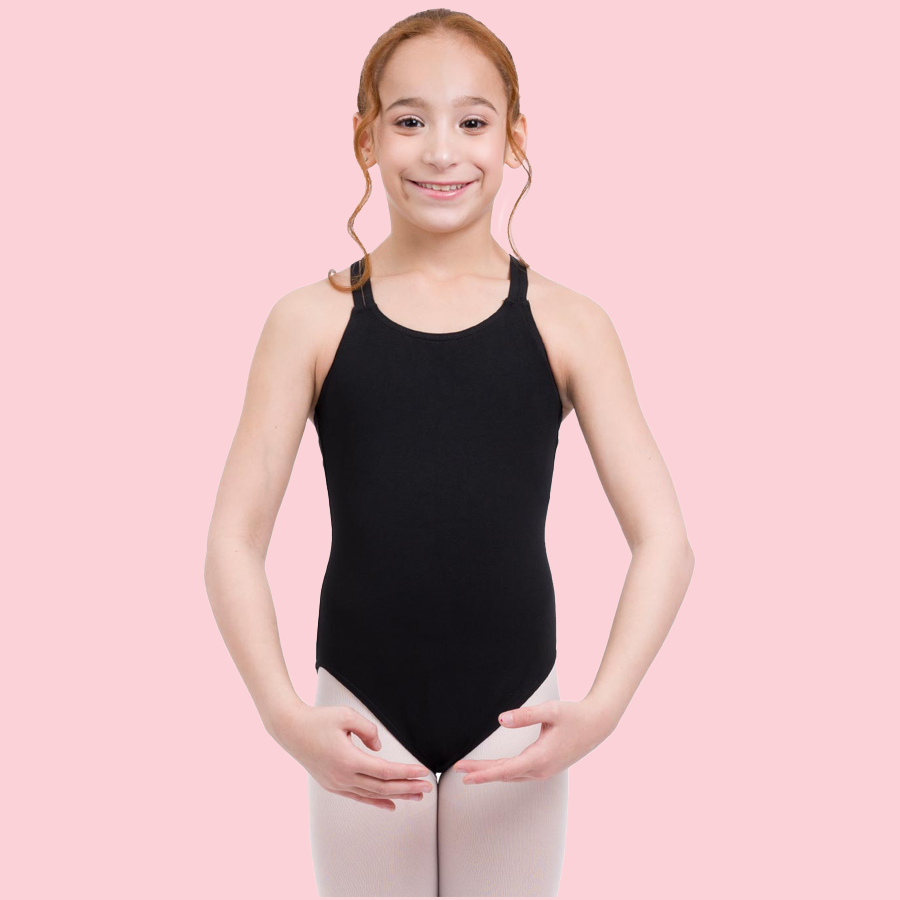 Top Danse Capezio Class 126 - 90% Coton 10% Élasthanne - Confortable Et Souple - Pour Cours De Danse - 9