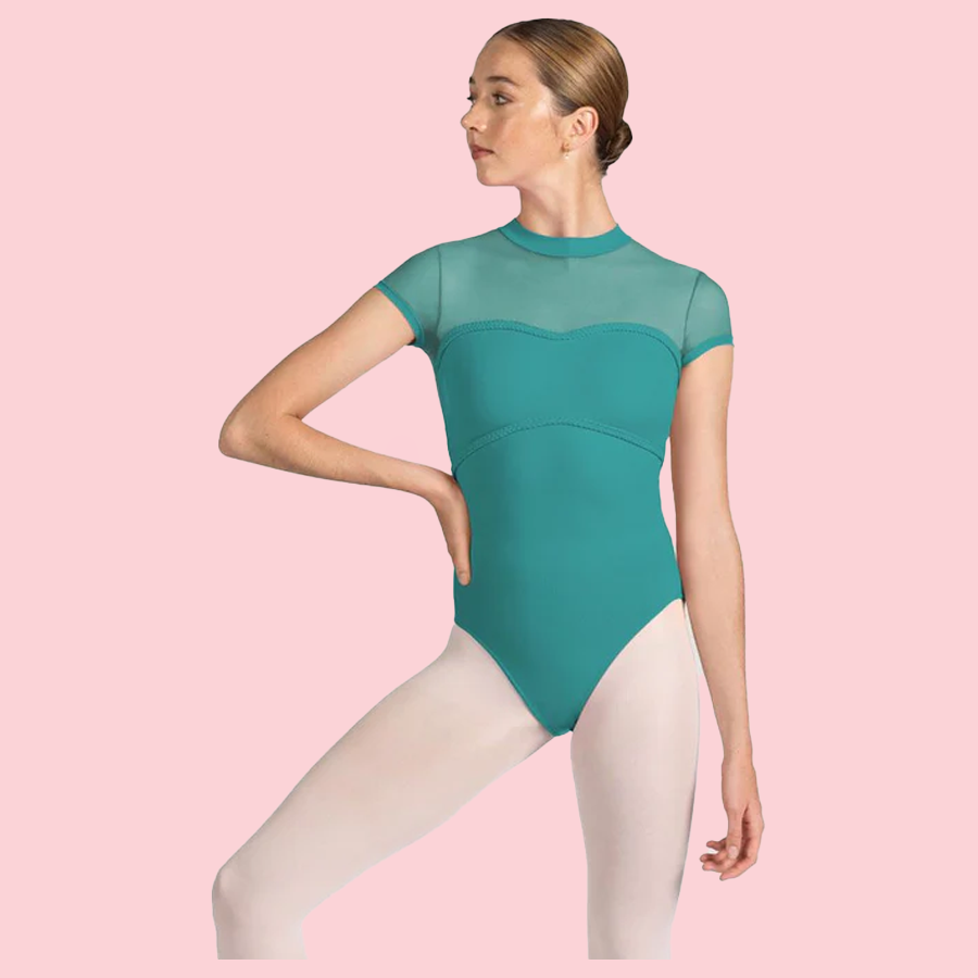 Mirella Miami Cap Sleeve Leotard